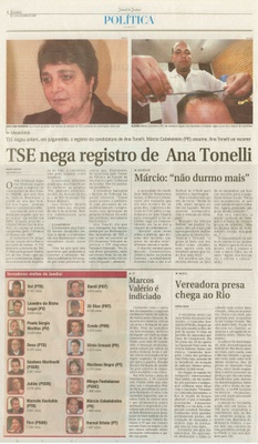 Jornal de Jundiaí - 12/10/2008