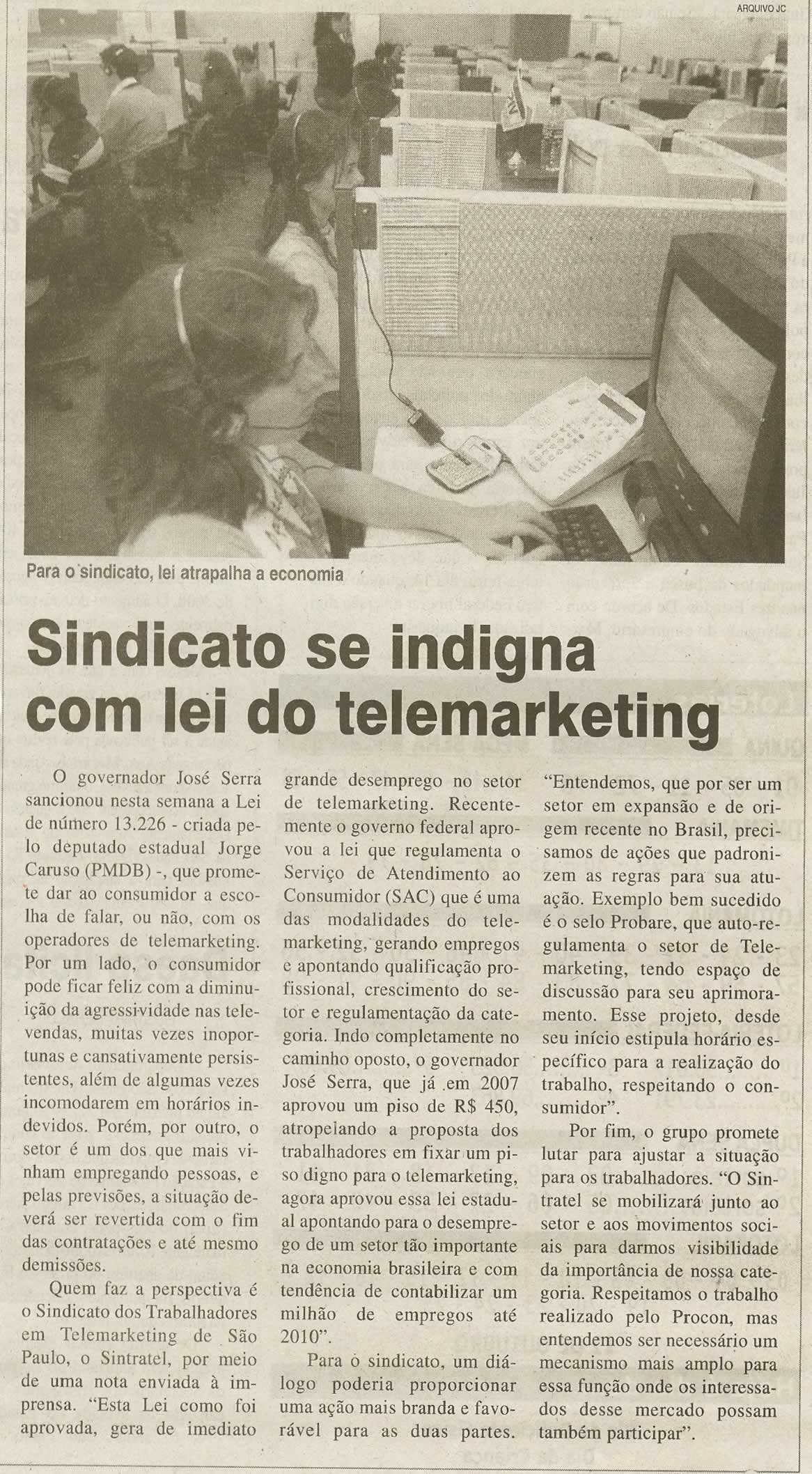 Jornal da Cidade - 12/10/2008