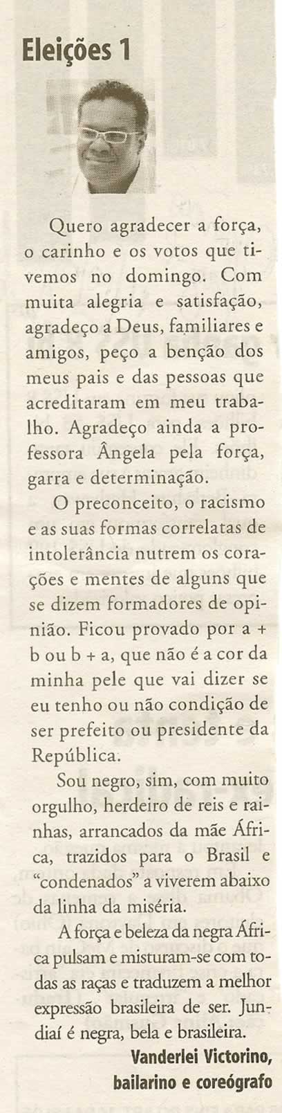 Bom Dia Jundiaí - 11/10/2008