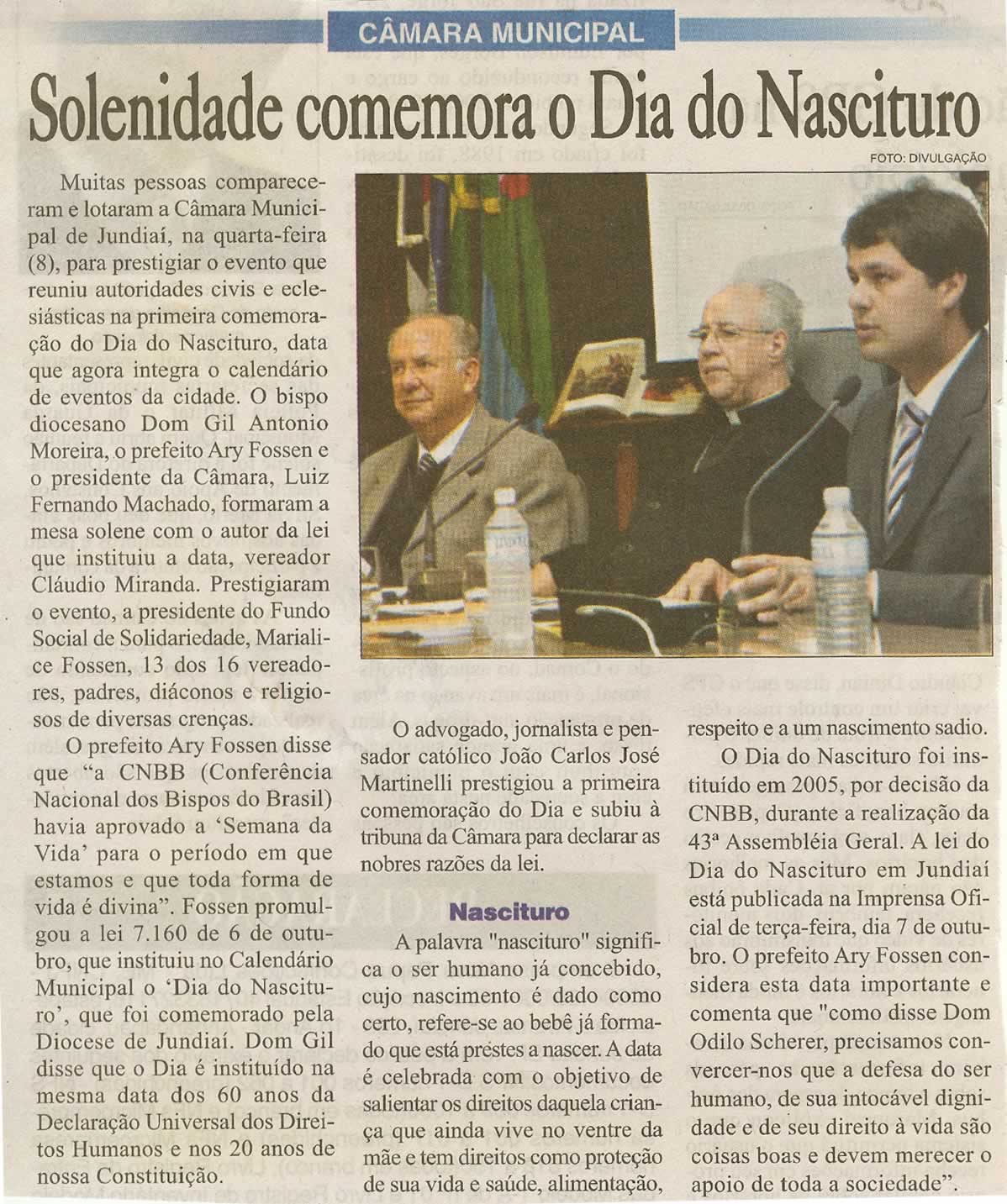 Jundiaí Hoje - 11/10/2008