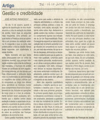 Jornal da Cidade - 14/10/2008
