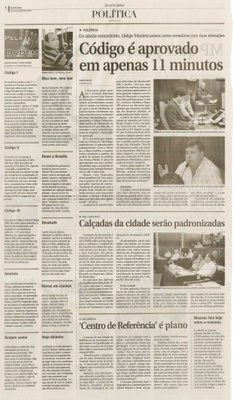 Jornal de Jundiaí - 15/10/2008
