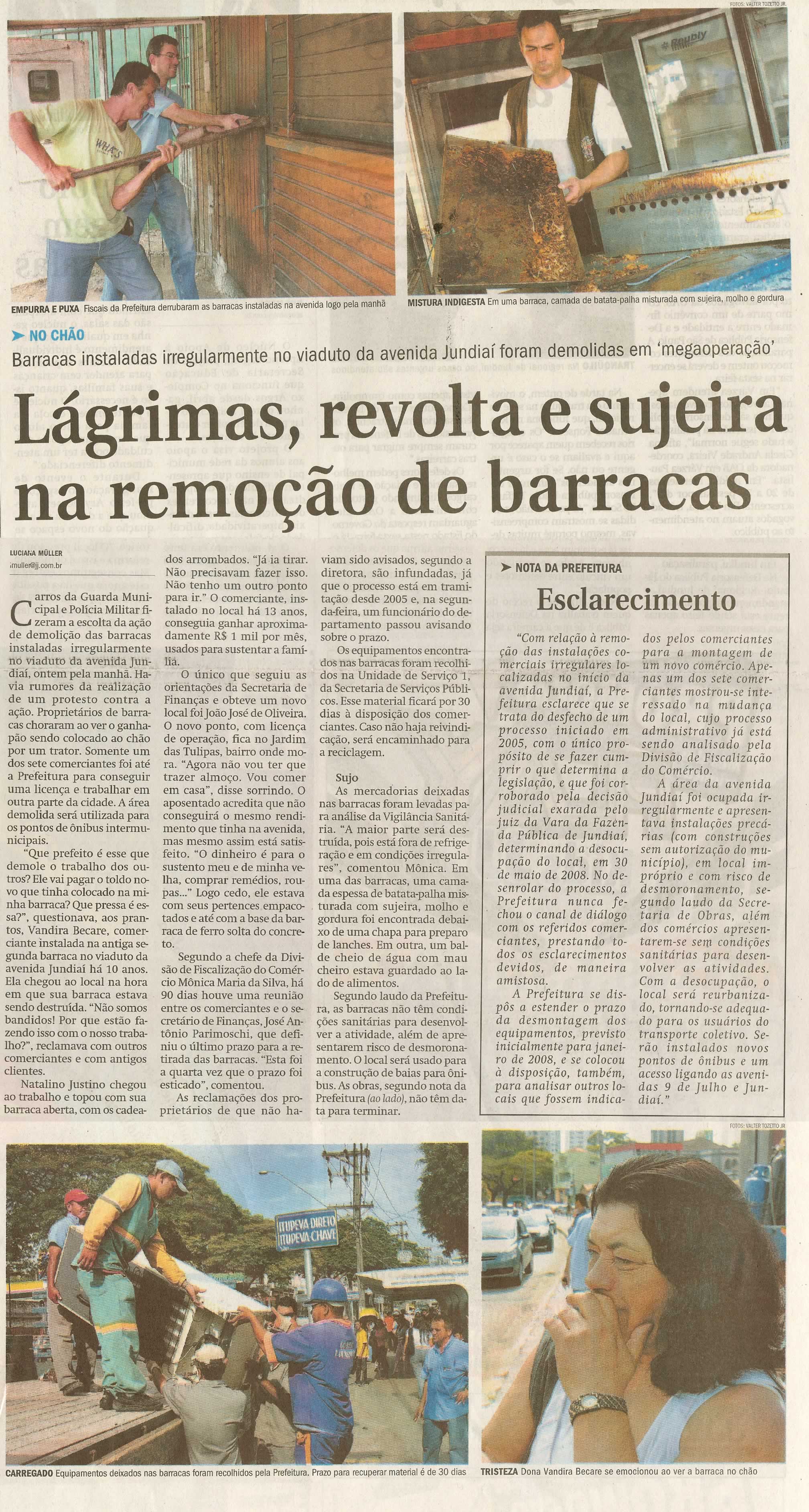 Jornal de Jundiaí - 15/10/2008