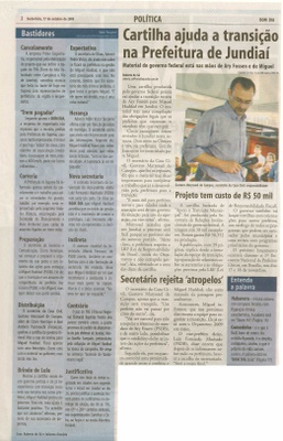 Bom Dia Jundiaí - 17/10/2008