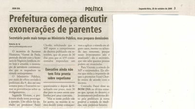 Bom Dia Jundiaí - 20/10/2008