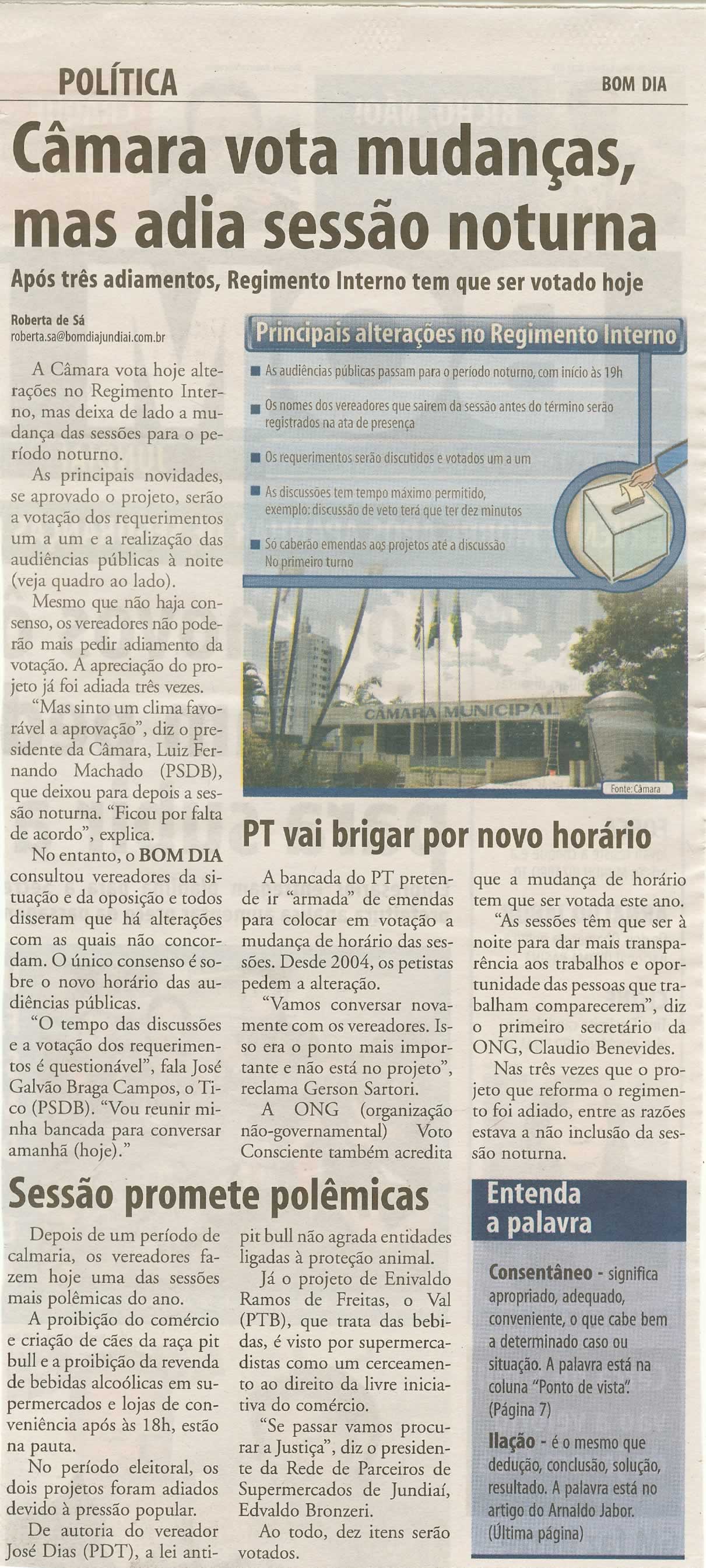 Bom Dia Jundiaí - 21/10/2008