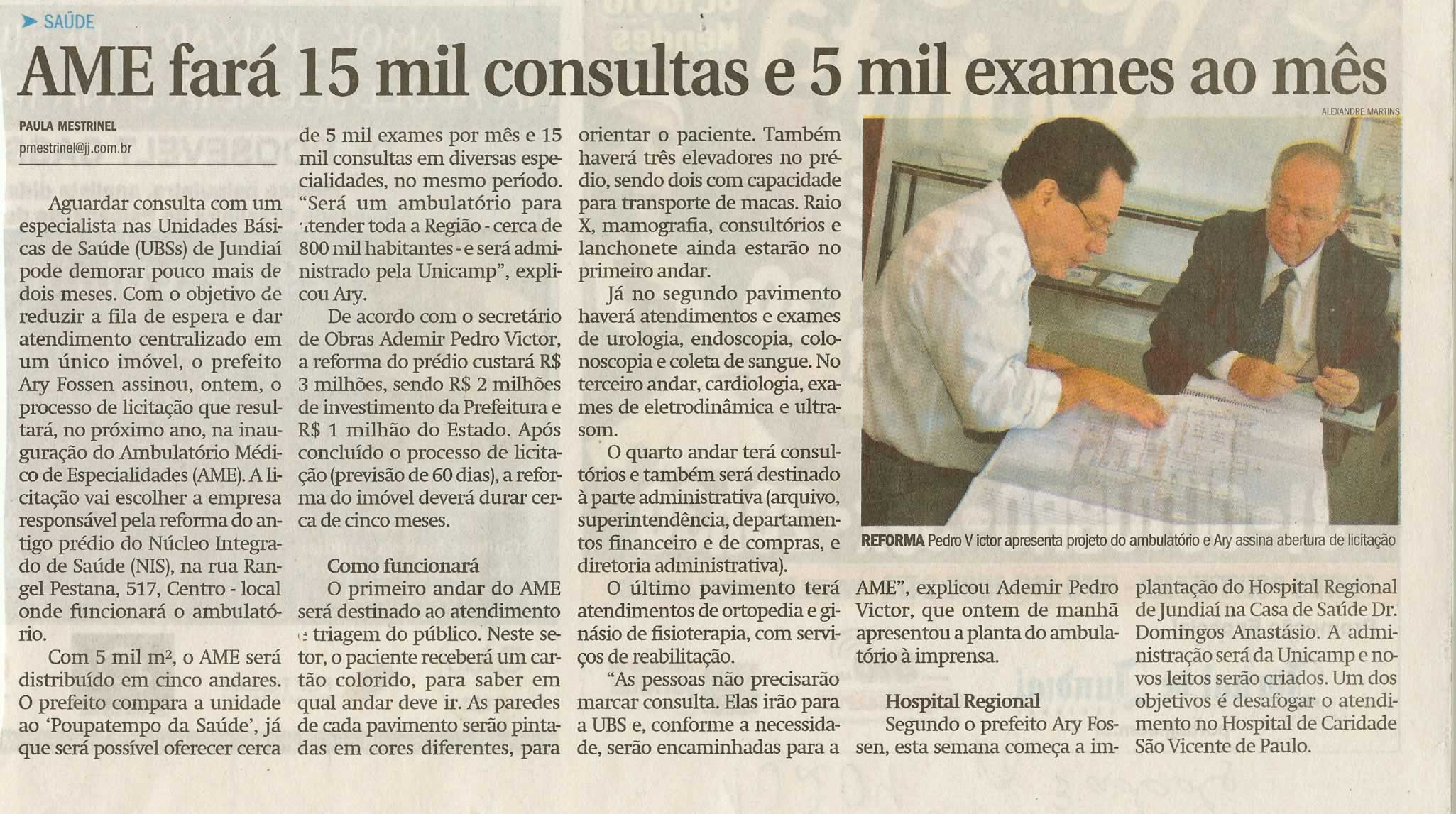 Jornal de Jundiaí - 21/10/2008