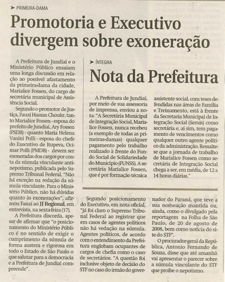 Jornal de Jundiaí - 21/10/2008