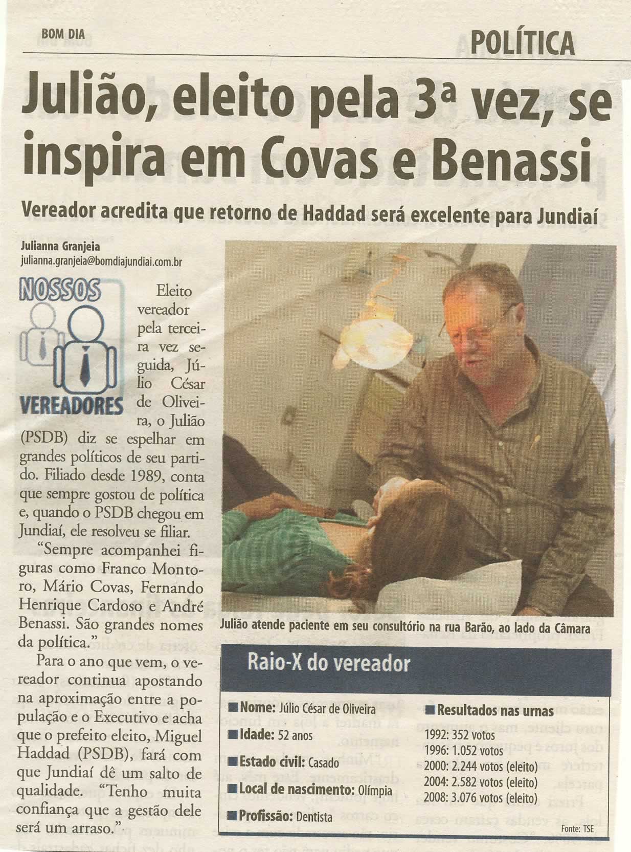 Bom Dia Jundiaí - 22/10/2008