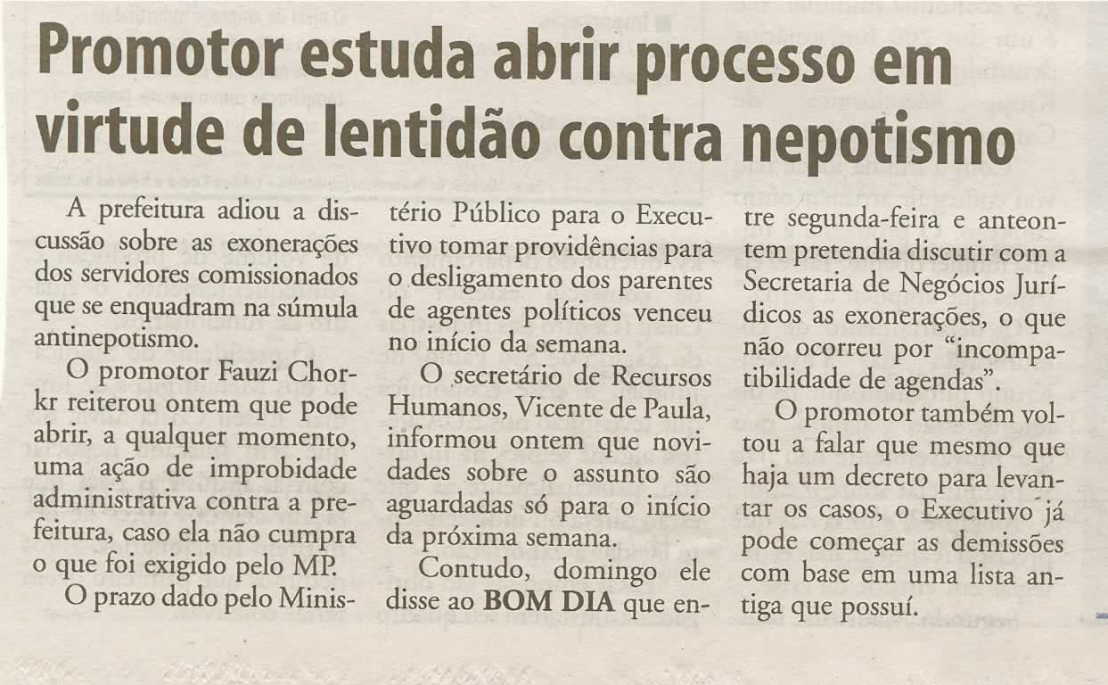 Bom Dia Jundiaí - 23/10/2008