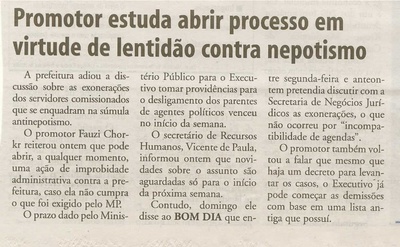 Bom Dia Jundiaí - 23/10/2008
