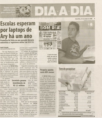 Bom Dia Jundiaí - 24/10/2008