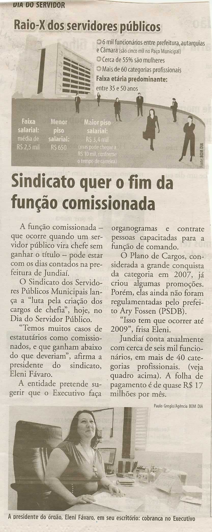 Bom Dia Jundiaí - 28/10/2008