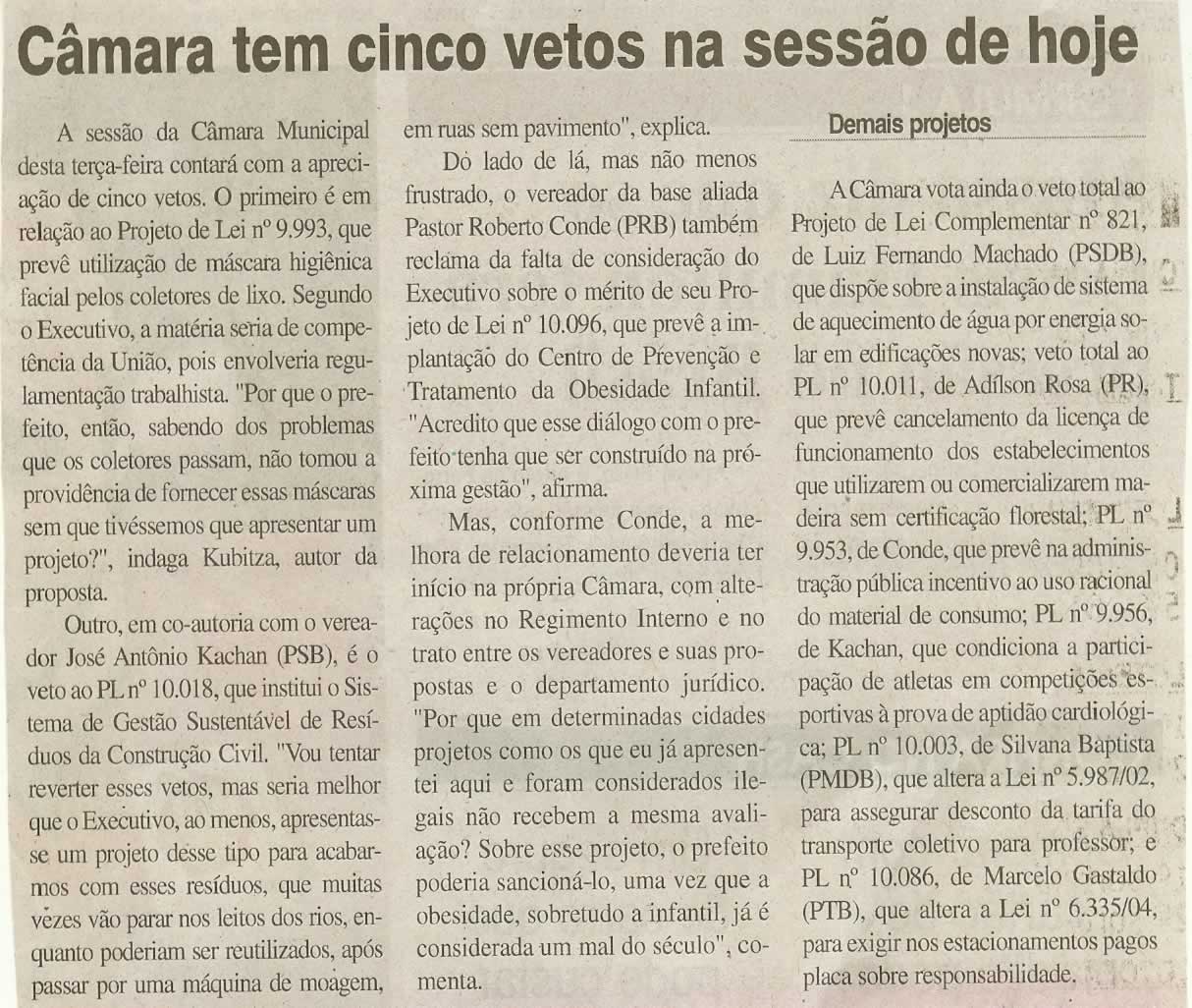 Jornal da Cidade - 28/10/2008
