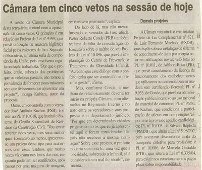 Jornal da Cidade - 28/10/2008