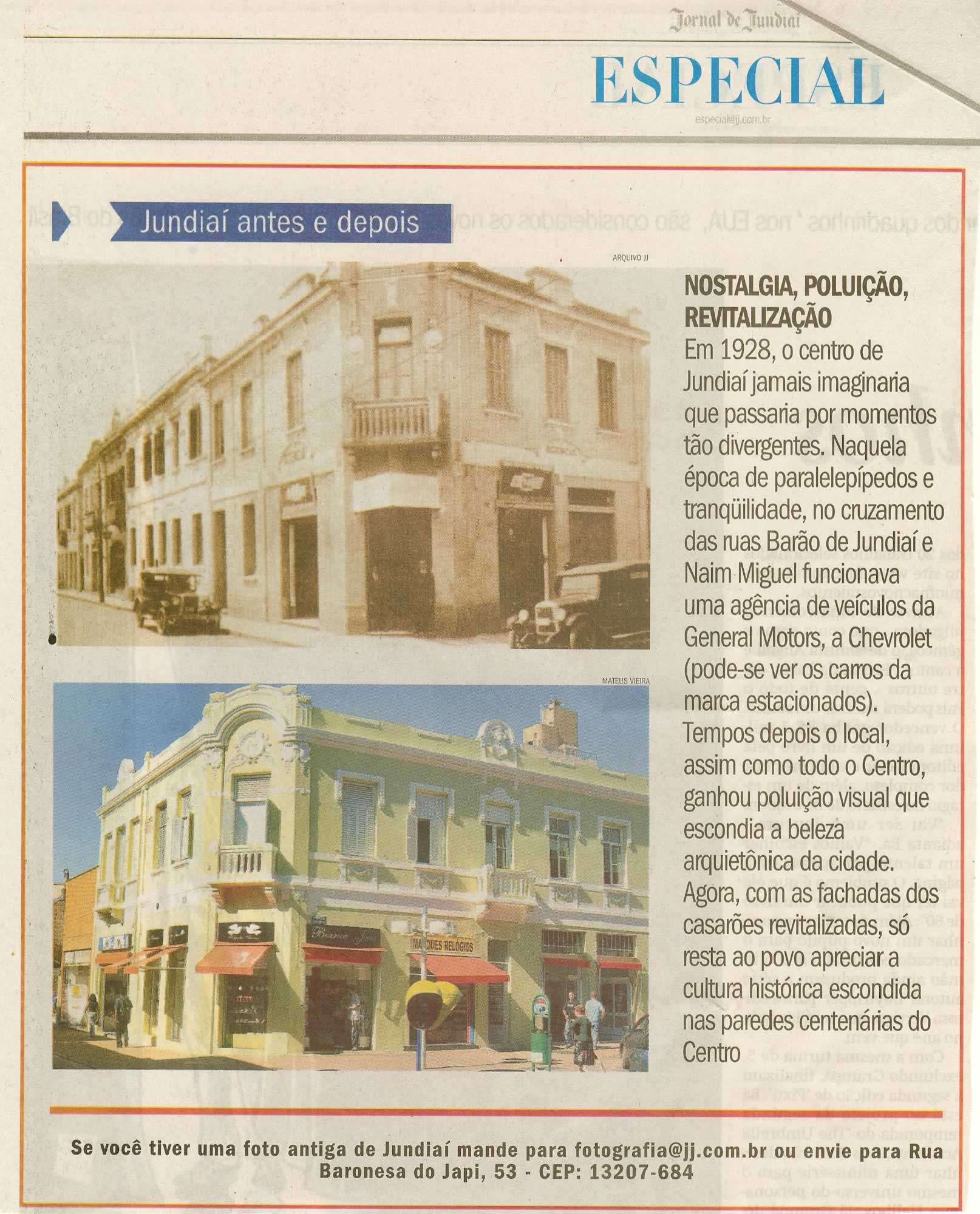 Jornal de Jundiaí - 26/10/2008