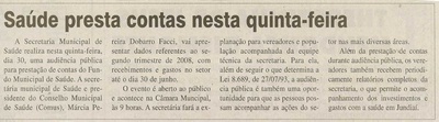 Jornal da Cidade - 30/10/2008
