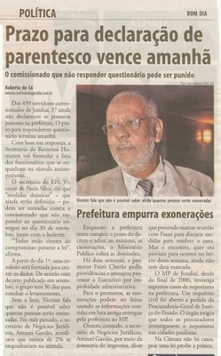 Bom Dia Jundiaí - 30/10/2008