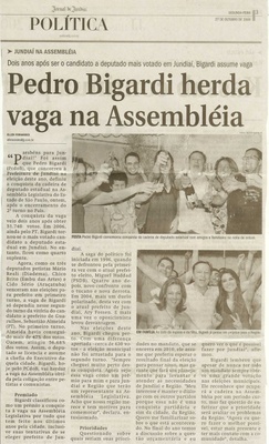 Jornal de Jundiaí - 27/10/2008