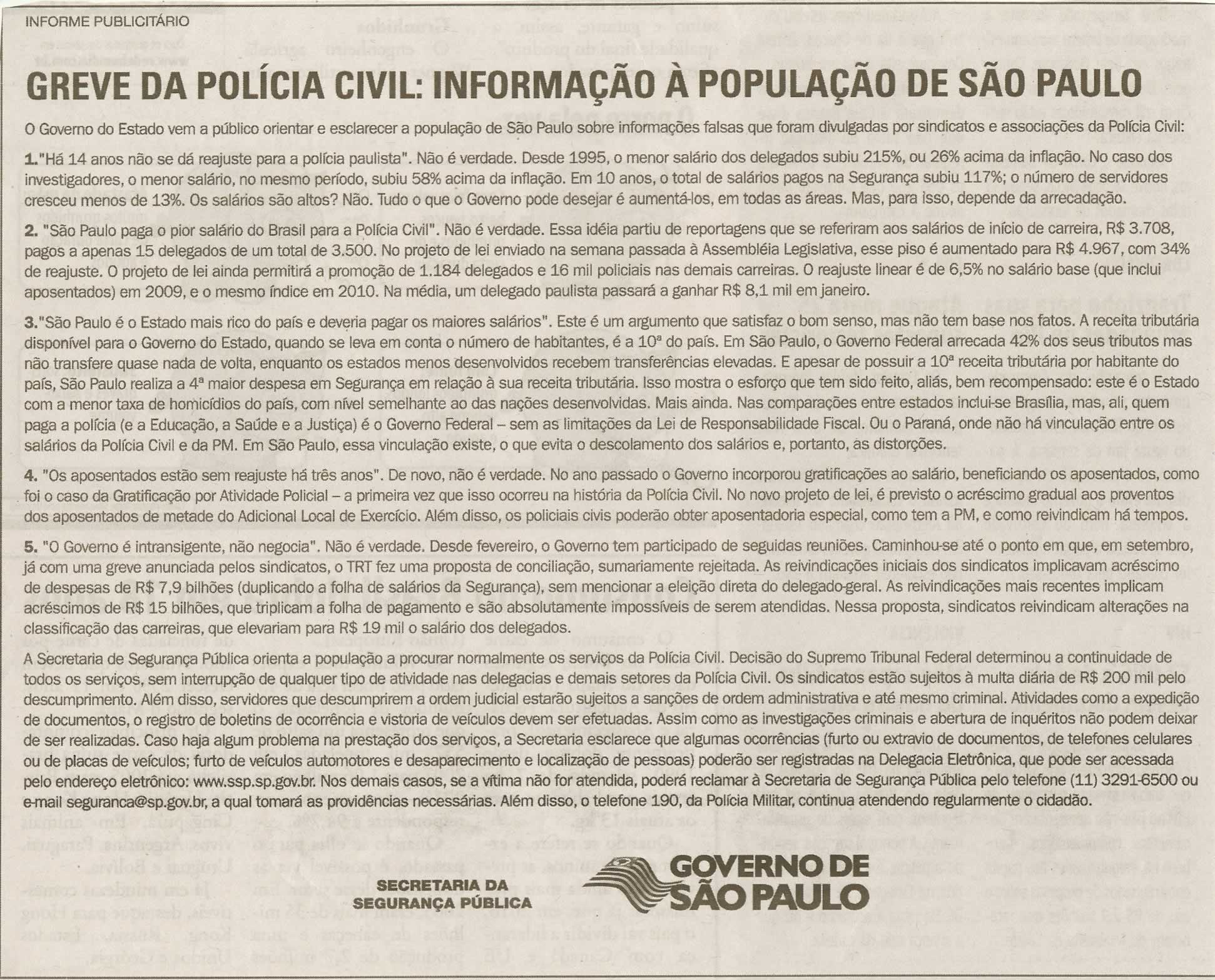 Bom Dia Jundiaí - 02/11/2008