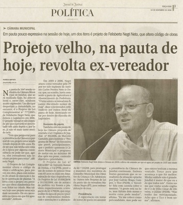 Jornal de Jundiaí - 04/11/2008