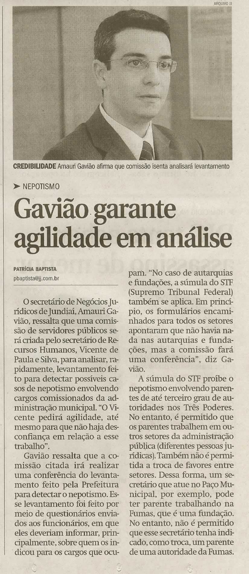 Jornal de Jundiaí - 04/11/2008