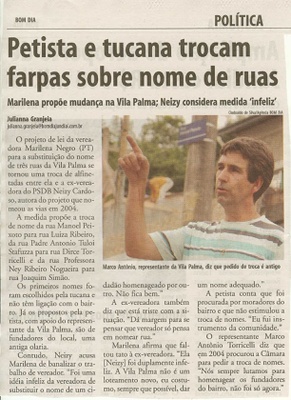 Bom Dia Jundiaí - 06/11/2008