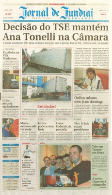 Jornal de Jundiaí - 07/11/2008