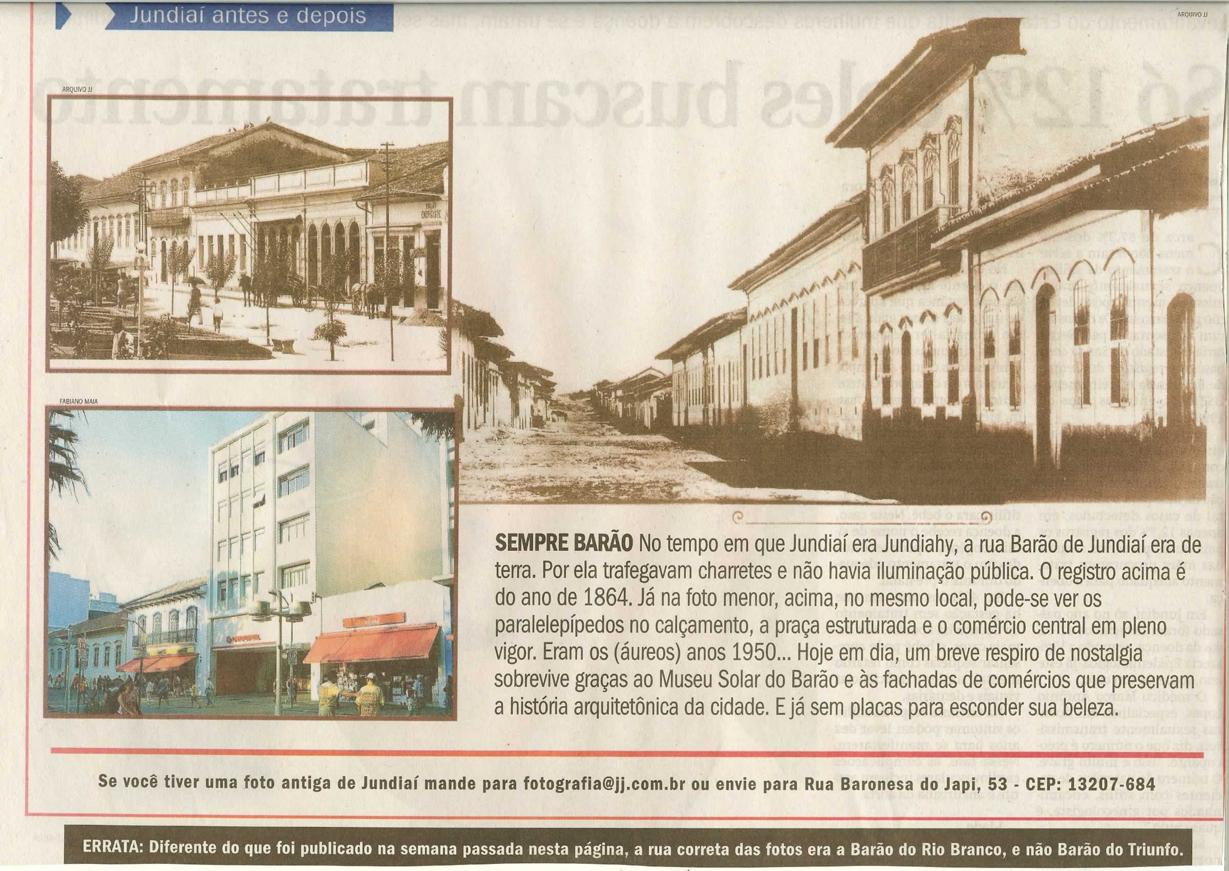 Jornal de Jundiaí - 09/11/2008