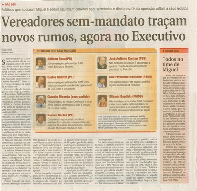Jornal de Jundiaí - 09/11/2008