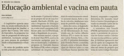 Jornal de Jundiaí - 10/11/2008
