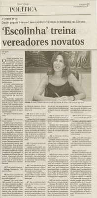Jornal de Jundiaí - 10/11/2008