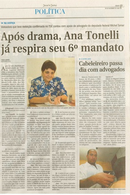 Jornal de Jundiaí - 08/11/2008