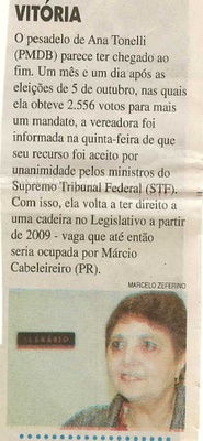 Jornal da Cidade - 09/11/2008