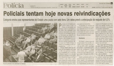 Jornal da Cidade - 11/11/2008