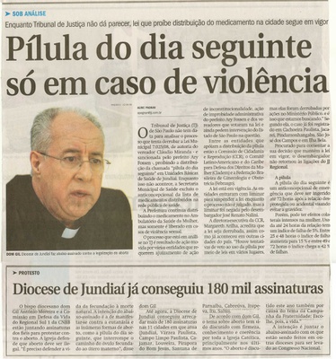 Jornal de Jundiaí - 12/11/2008