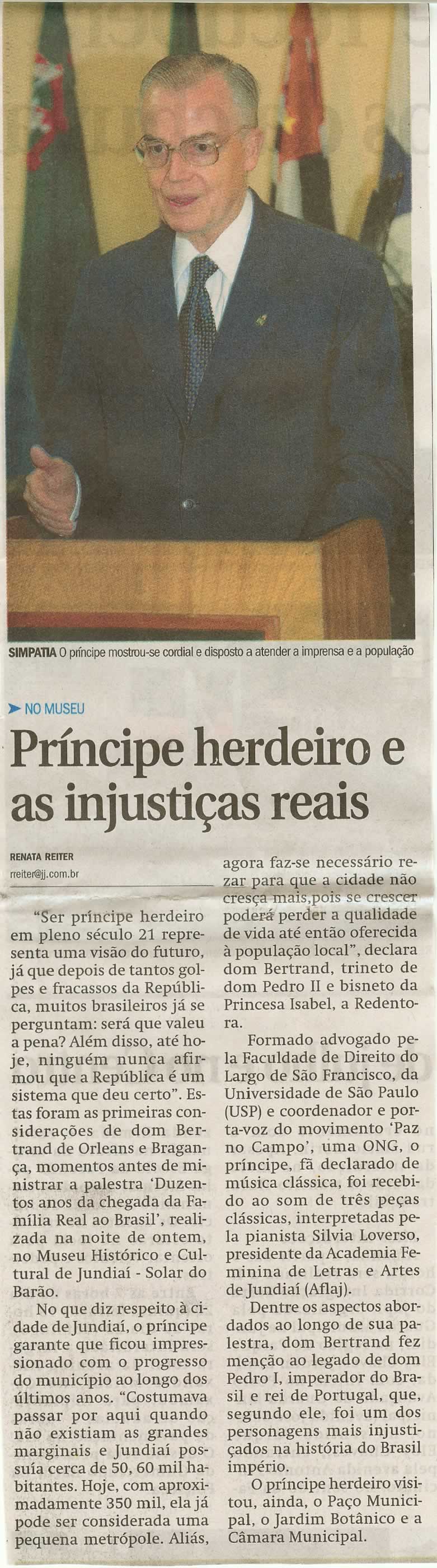 Jornal de Jundiaí - 18/11/2008
