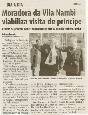Bom Dia Jundiaí - 18/11/2008