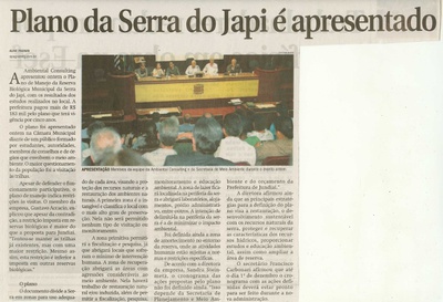 Jornal de Jundiaí - 18/11/2008