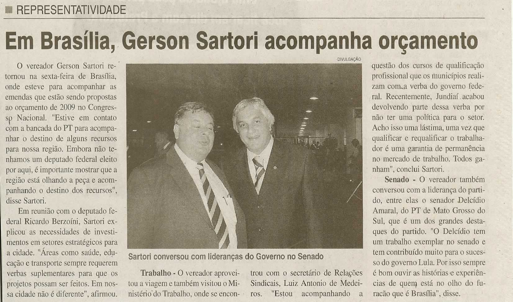 Jornal da Cidade - 19/11/2008