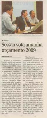 Jornal de Jundiaí - 24/11/2008