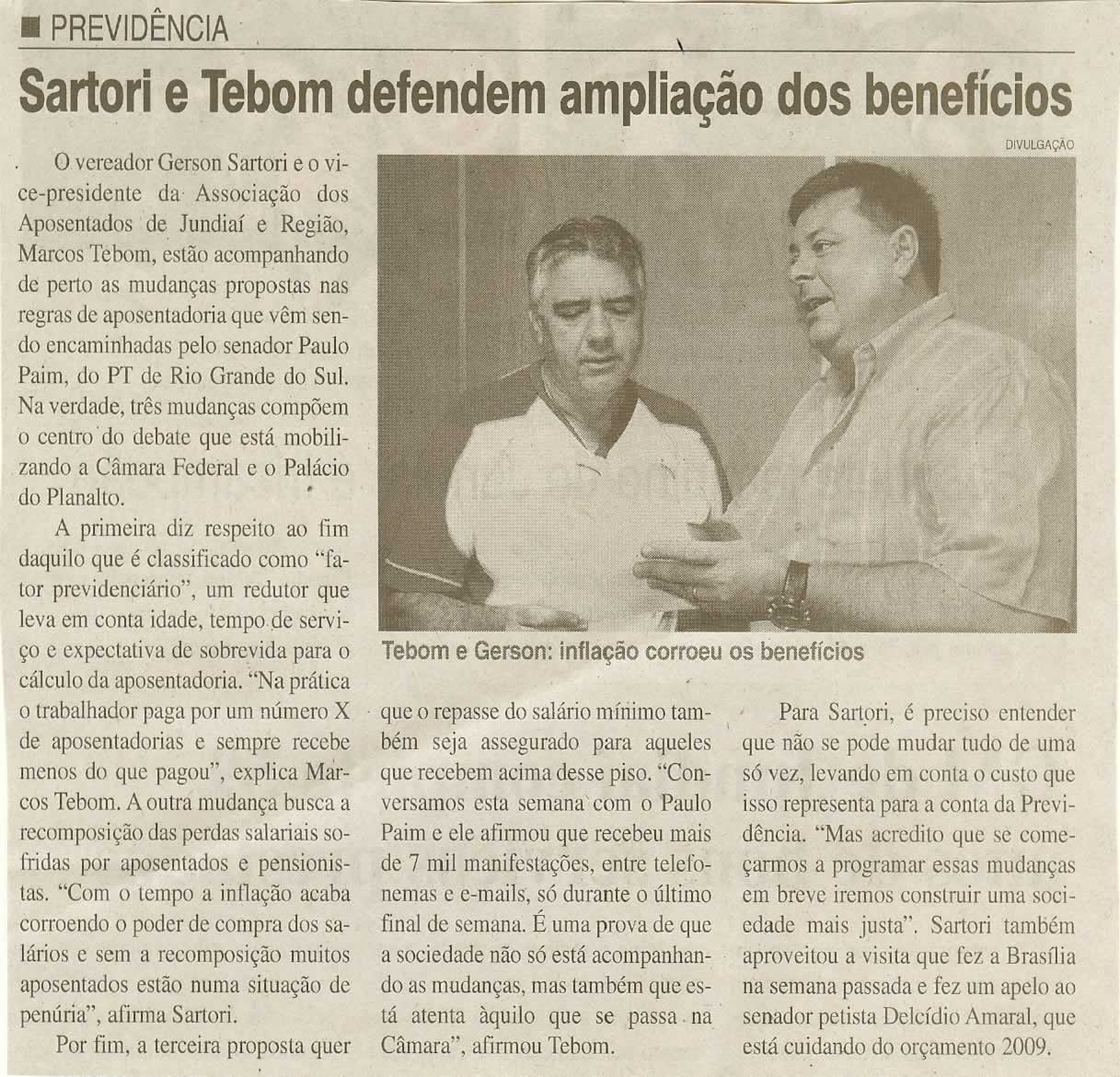 Jornal da Cidade - 23/11/2008