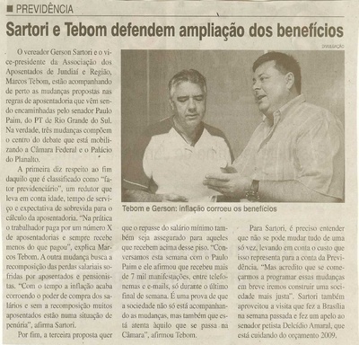 Jornal da Cidade - 23/11/2008