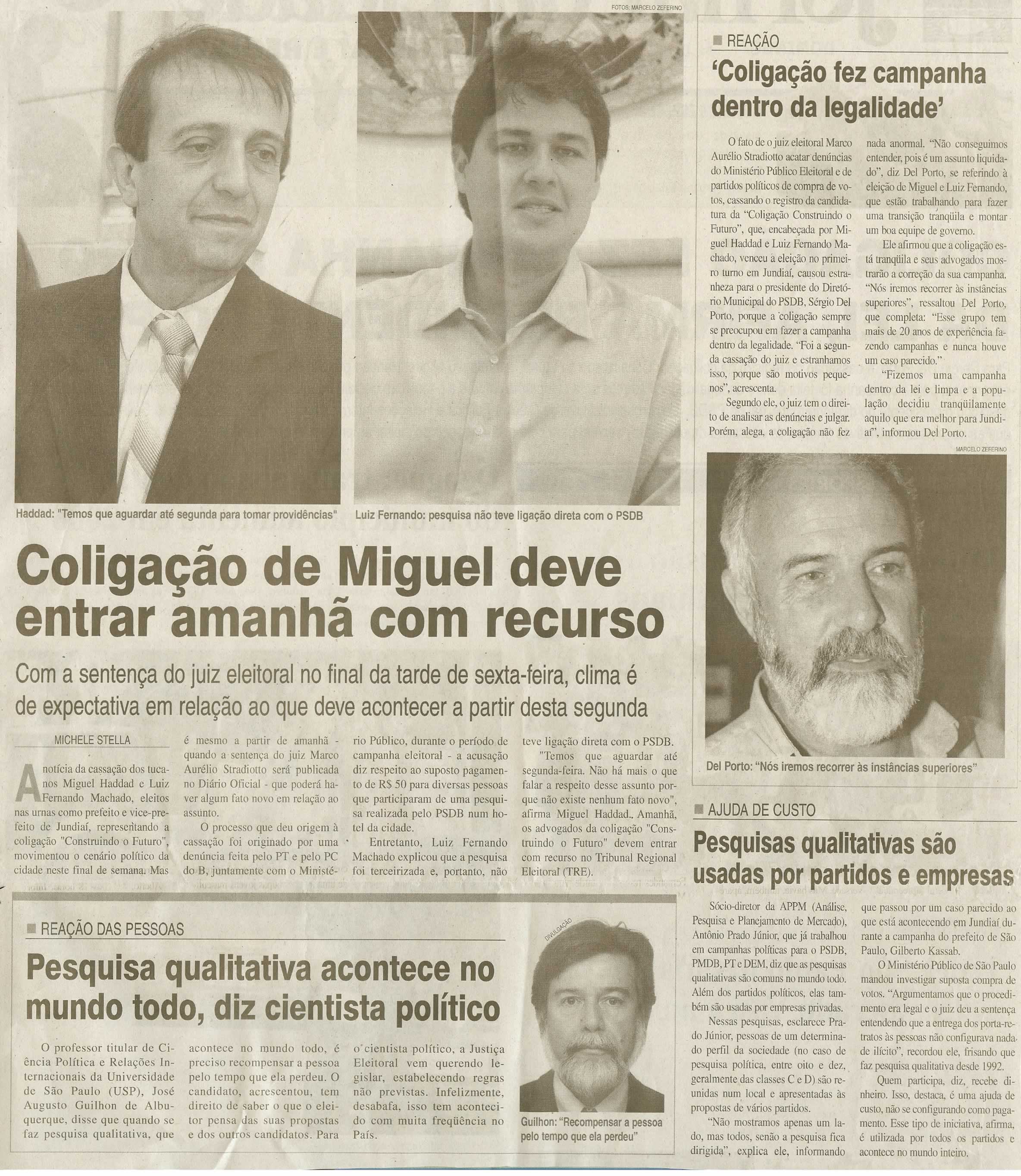 Jornal da Cidade - 23/11/2008