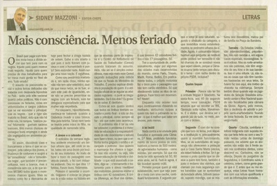 Jornal de Jundiaí - 23/11/2008