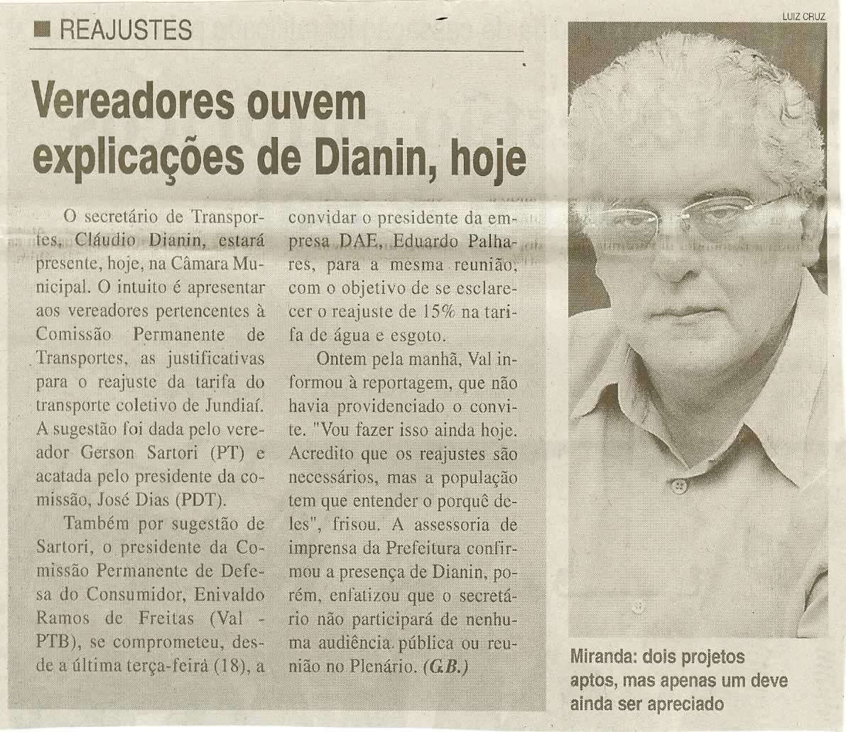 Jornal da Cidade - 25/11/2008