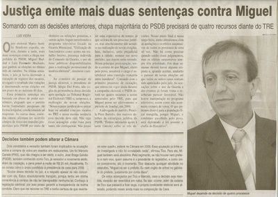Jornal da Cidade - 25/11/2008