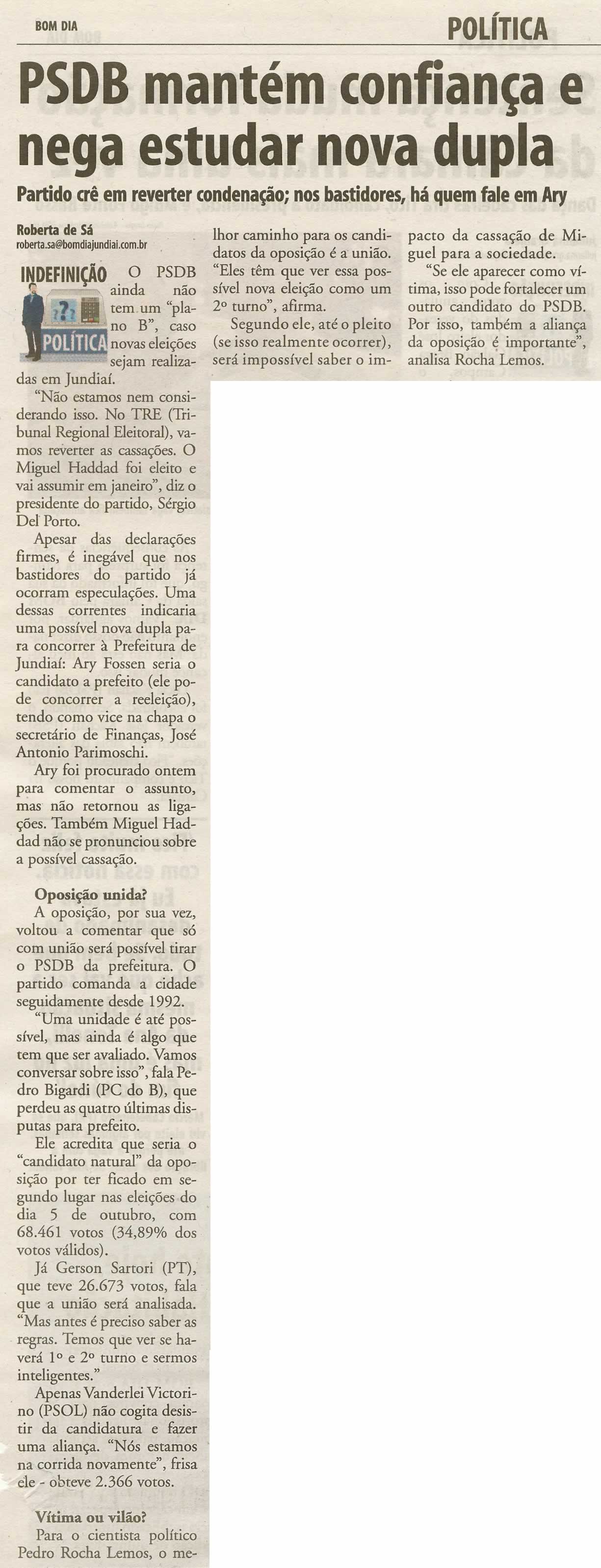Bom Dia Jundiaí - 25/11/2008
