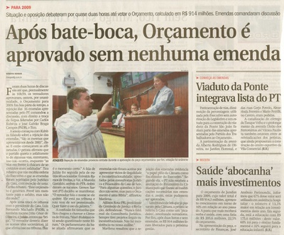 Jornal de Jundiaí - 26/11/2008