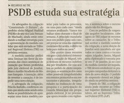 Jornal de Jundiaí - 29/11/2008